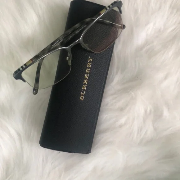 Burberry Matte Gunmetal Rx Eyeglasses COA54 18 145